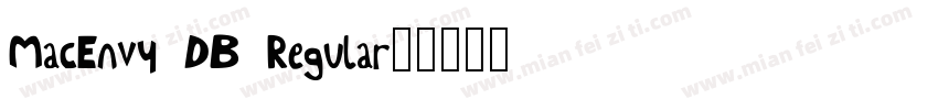 MacEnvy DB Regular字体转换